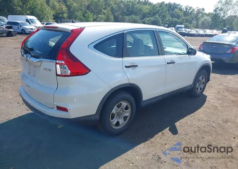 2016 Honda Cr-V Lx from USA, damaged, VIN 5J6RM4H30GL096698